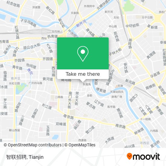 智联招聘 map