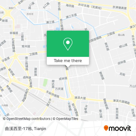 曲溪西里-17栋 map