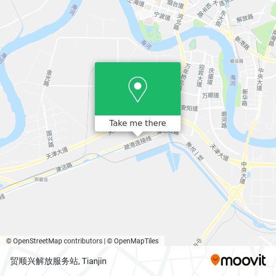 贸顺兴解放服务站 map