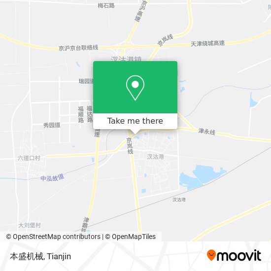 本盛机械 map