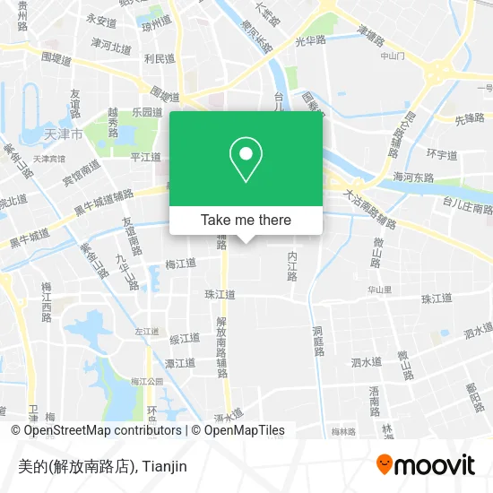 美的(解放南路店) map