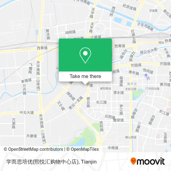 学而思培优(熙悦汇购物中心店) map
