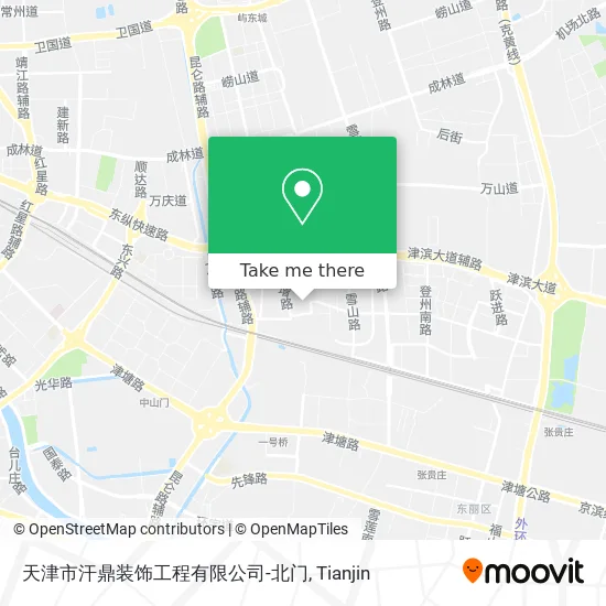 天津市汗鼎装饰工程有限公司-北门 map