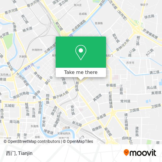 西门 map
