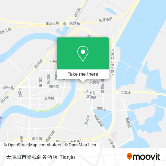 天津城市驿栈商务酒店 map