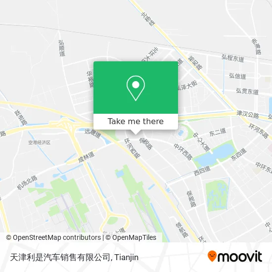 天津利是汽车销售有限公司 map