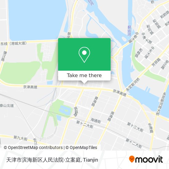 天津市滨海新区人民法院-立案庭 map