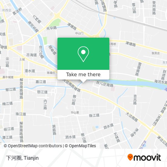 下河圈 map
