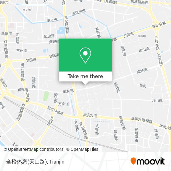 全橙热恋(天山路) map
