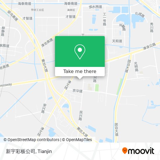 新宇彩板公司 map