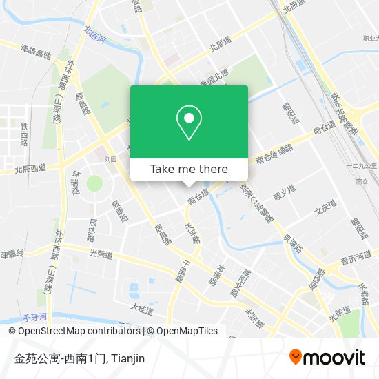 金苑公寓-西南1门 map