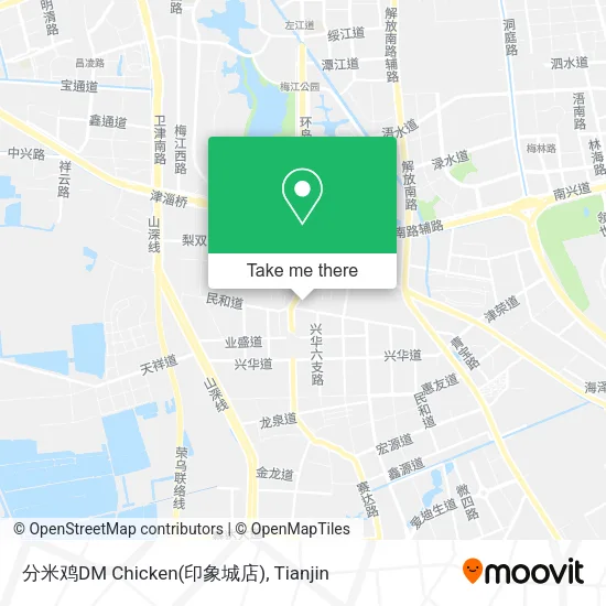 分米鸡DM Chicken(印象城店) map