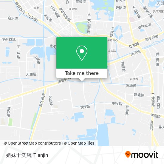姐妹干洗店 map