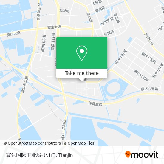 赛达国际工业城-北1门 map