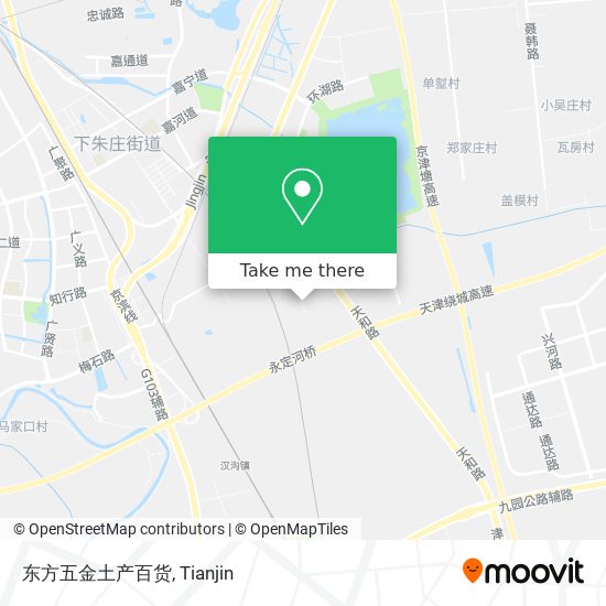 东方五金土产百货 map