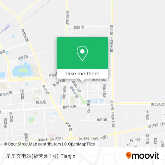 星星充电站(福芳园1号) map