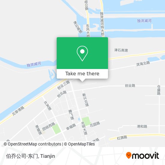 伯乔公司-东门 map