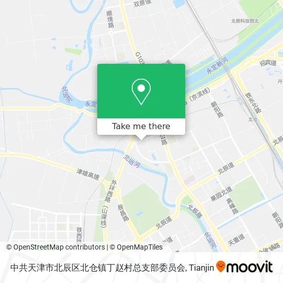 中共天津市北辰区北仓镇丁赵村总支部委员会 map