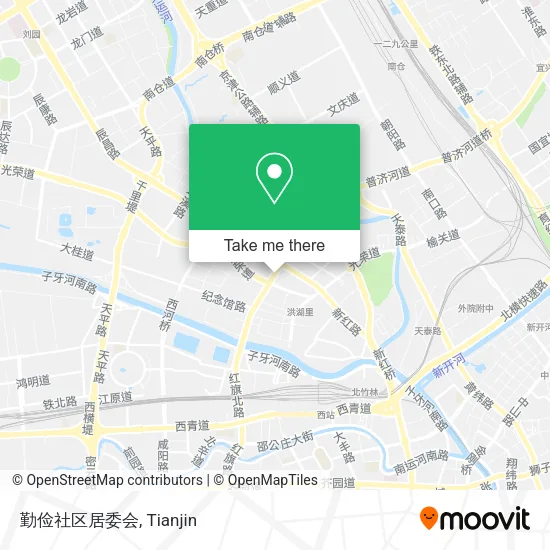 勤俭社区居委会 map