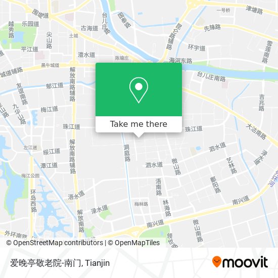 爱晚亭敬老院-南门 map