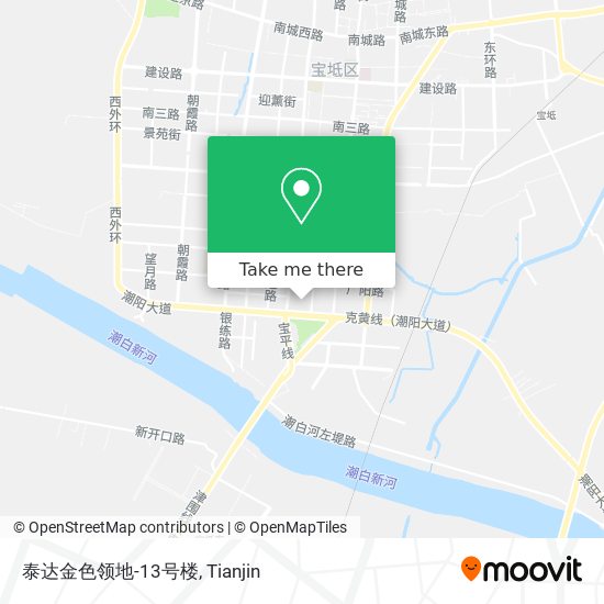 泰达金色领地-13号楼 map
