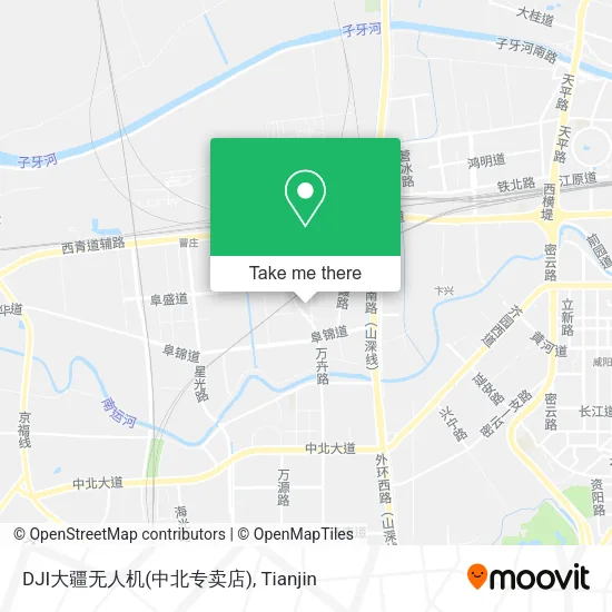 DJI大疆无人机(中北专卖店) map