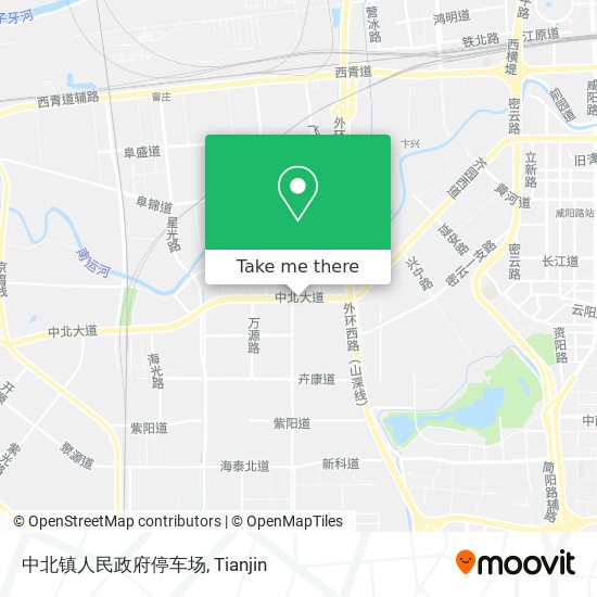 中北镇人民政府停车场 map
