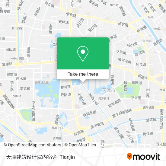 天津建筑设计院内宿舍 map