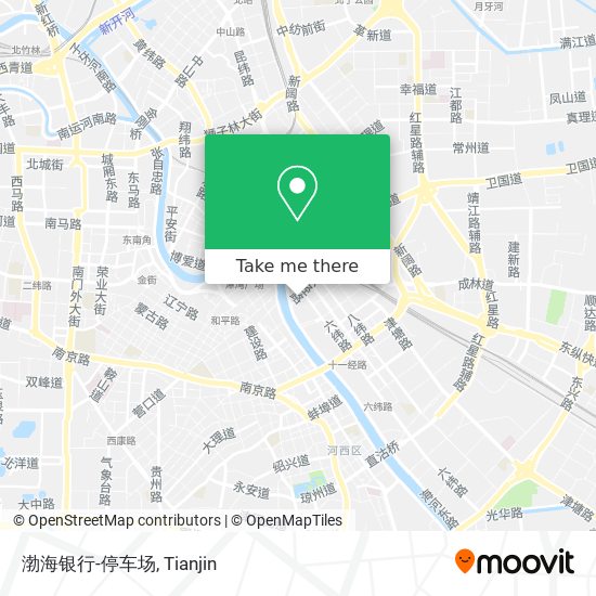 渤海银行-停车场 map