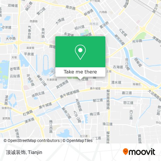顶诚装饰 map