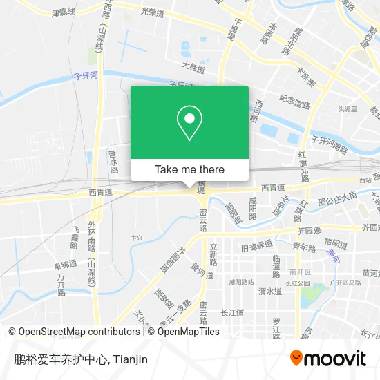 鹏裕爱车养护中心 map