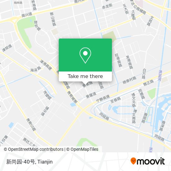 新尚园-40号 map
