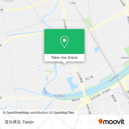 震兴搏击 map