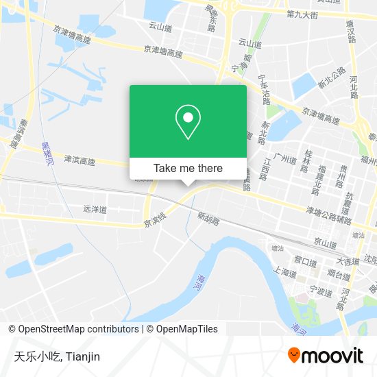 天乐小吃 map