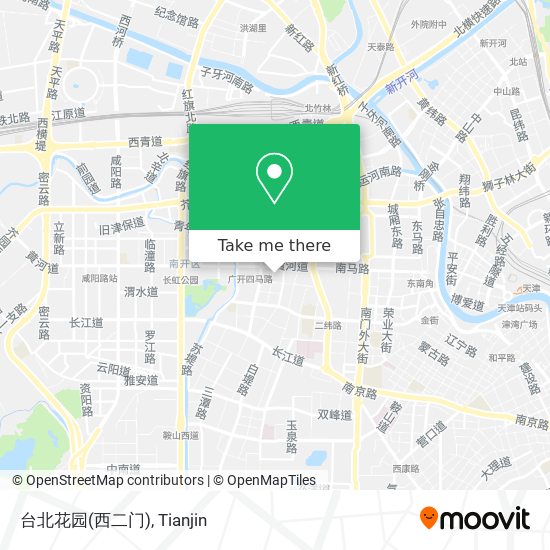 台北花园(西二门) map