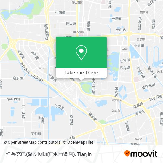 怪兽充电(聚友网咖宾水西道店) map