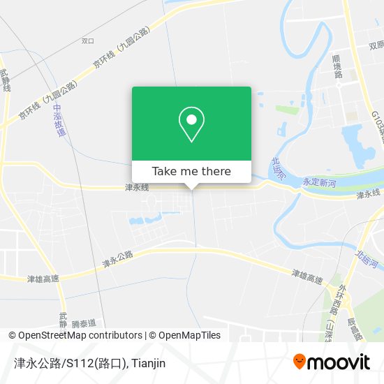 津永公路/S112(路口) map