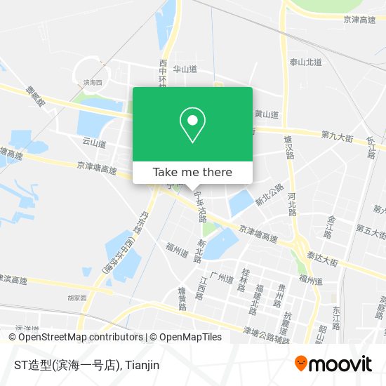 ST造型(滨海一号店) map