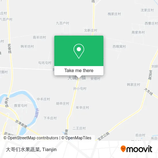 大哥们水果蔬菜 map