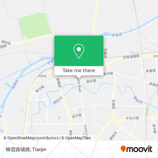 柳霞路辅路 map