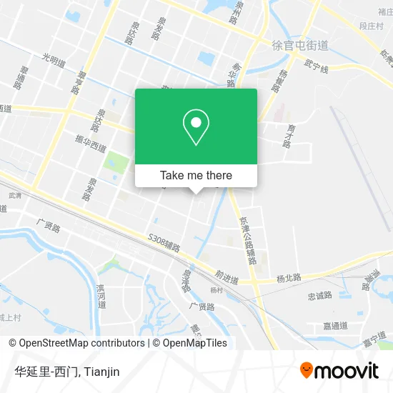 华延里-西门 map