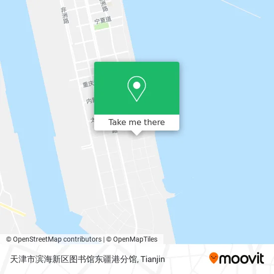 天津市滨海新区图书馆东疆港分馆 map
