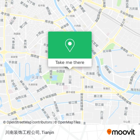 川南装饰工程公司 map