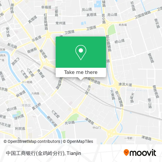 中国工商银行(金鸡岭分行) map