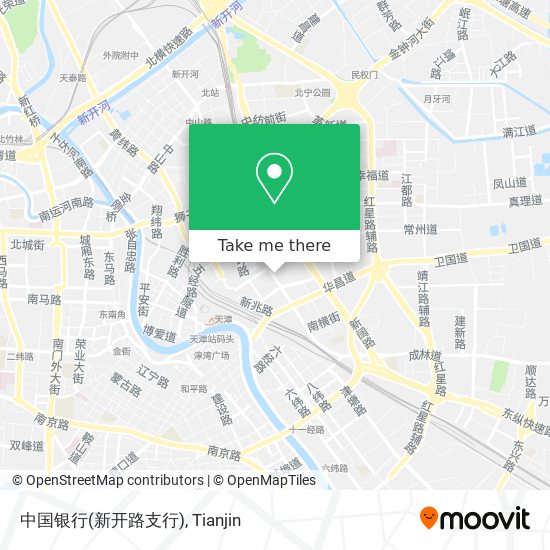 中国银行(新开路支行) map