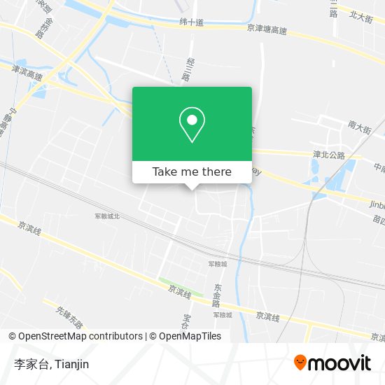 李家台 map