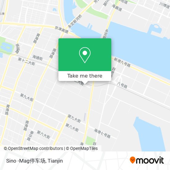 Sino -Mag停车场 map