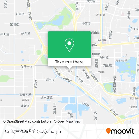 街电(主流漪凡迎水店) map