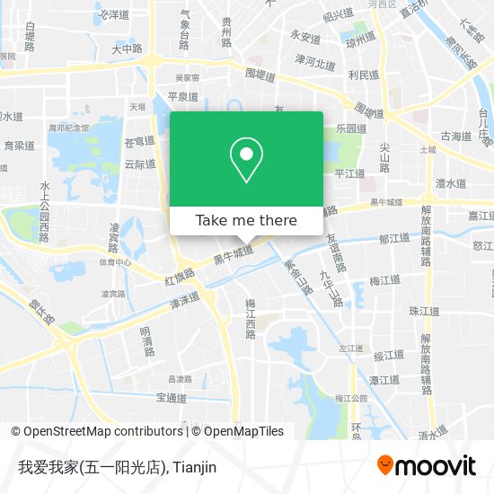 我爱我家(五一阳光店) map