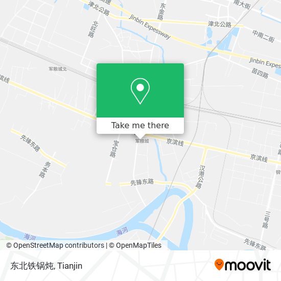 东北铁锅炖 map